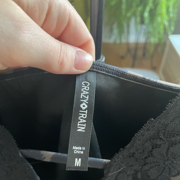 CrazyTrain Cheetah Swimsuit - Picture 3 of 3